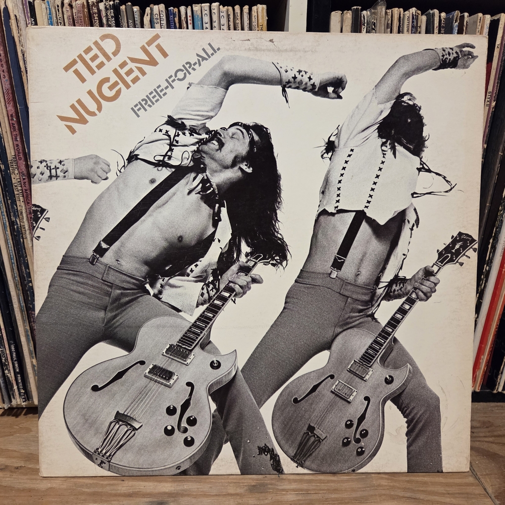 Ted Nugent - "Free-for-All" Vinyl LP vintage 76